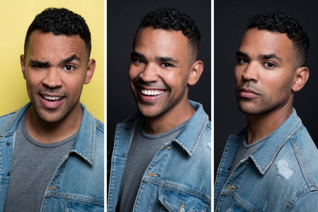 acting headshot expressions example