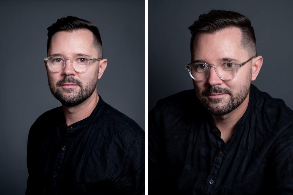 business headshot style example