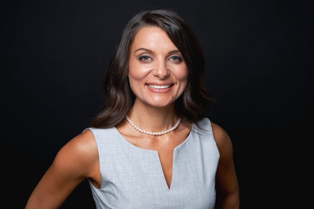 Female professional headshot example